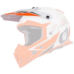 ONEAL 20 5SRS TRACE R/MENT PEAK WHT/ORG ADLT #