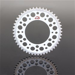 RENTHAL TWINRING REAR SPROCKET SIL 48T (1500-520-48GPSI)