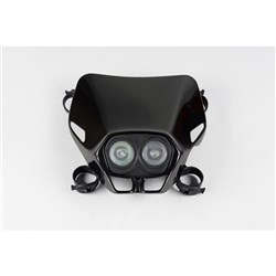 /UFO FIREFLY TWINS HEADLIGHT BLK #