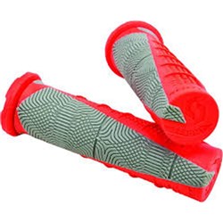 SCOTT GRIP - DUECE ATV & DONUT NEON RED/GREY