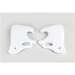 /UFO HONDA RADIATOR COVERS CR125 93-94 CR250 92-94 WHT