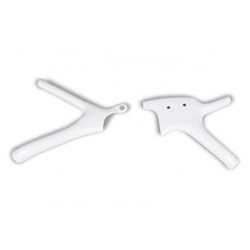 UFO YAMAHA FRAME GUARDS YZ125/250 93-96 WHT