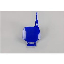 /UFO YAMAHA FRONT NO. PLATE YZ80 93-01/85 02-14 (REFL BLU) [ONC01] #