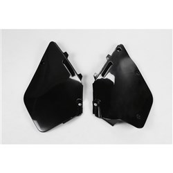/UFO SUZUKI SIDE PANELS RM125/250 96-00 BLK