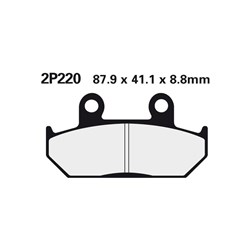 NISSIN BRAKE PADS 2P-220 SS 2P-220NS (FA124 / FDB452 / DP109) # [ONC01] #