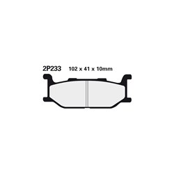 NISSIN BRAKE PADS 2P-233 NS (FA179 / FDB781 / DP414) # [ONC01] #