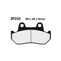 NISSIN BRAKE PADS 2P-242 NS/SS 2P-201 (FA069/2 / FDB244 / DP104) # [ONC01] #