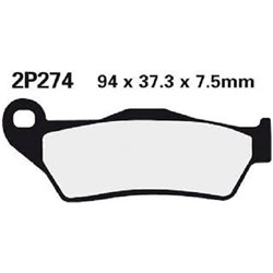 NISSIN BRAKE PADS 2P-274 ST-MX SINT (FA181 / FA245 / FDB2018 / DP995 / DP617) [ONC01] #