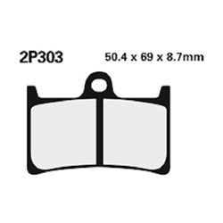 NISSIN BRAKE PADS 2P-303 ST SINT (FA380 / FDB605 / SPD418) # [ONC01] #