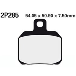 NISSIN BRAKE PADS 2P-285 ST SINT (FA266 / FDB2074 / DP631) # [ONC01] #