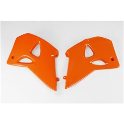 UFO KTM RADIATOR SHROUDS SC/SX 4-STR 96-99 (ORG 98-18) [ONC01] #