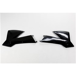 UFO KTM REAR SHROUDS 2 ST 01/4 ST 01-02 MX TYP BLK