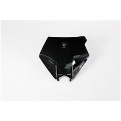/UFO KTM FRONT NO. PLATE SX SNR 03-06 BLK [ONC01] #