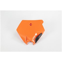 UFO KTM FRONT NO. PLATE SX SNR 03-06 (ORG 98-18)