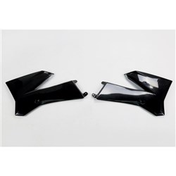 UFO KTM RADIATOR SHROUDS 85 06-12 BLK