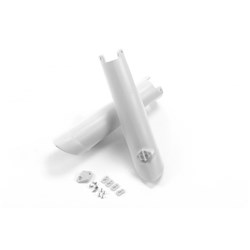 UFO HUSQVARNA FORK SLIDER PROTECTORS TC/FC 15-19 TE/FE 16-18 WHT