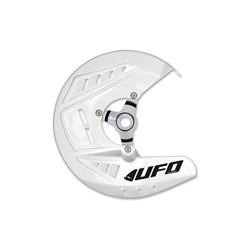 UFO HUSQVARNA FRONT DISC COVER W/ALU MOUNT FC250/350/450 15-22|TC125-300 16-25 TE250/300 16-25 (WHT)