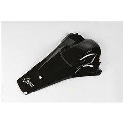UFO HUSQVARNA REAR FENDER WITH LUGS TE/FE 17-18 BLK