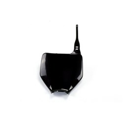 UFO KAWASAKI FRONT NO. PLATE KX125/250 03-04 BLK