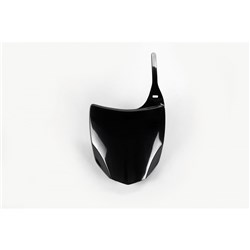 UFO KAWASAKI FRONT NO. PLATE KX450F 09-12 BLK # [ONC01]