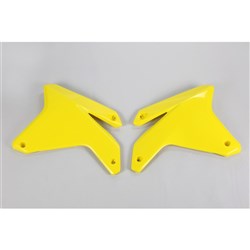 UFO SUZUKI RADIATOR SHROUDS RMZ450 05-06 (YEL 01-18)