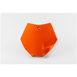 /UFO KTM FRONT NO. PLATE 65SX 09-15 (ORG 98-18)