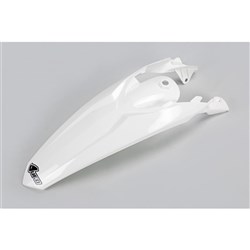 UFO KTM REAR FENDER 125/150/250 SX 11-15/SX250-16/250/350/450/505SXF 11-15 WHT