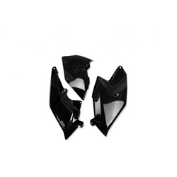 UFO KTM SIDE PANELS SX/SXF 16-18 EXC/EXCF 17-18 NO SX250-16 BLK