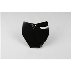 UFO KTM FRONT NO. PLATE 65SX 16-18 BLK