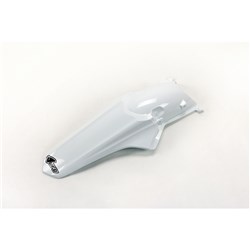 /UFO HONDA REAR FENDER CRF250R 10-13/450R 09-12 WHT