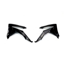 UFO HONDA RADIATOR SHROUDS CRF250R 14-17/CRF450R 13-16 BLK