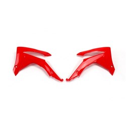 UFO HONDA RADIATOR SHROUDS CRF250R 14-17/CRF450R 13-16 RED 00-18