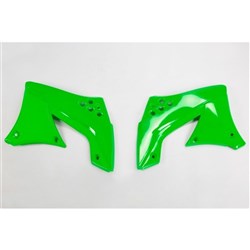 UFO KAWASAKI RADIATOR SHROUDS KX250F 10-11 (OEM) #