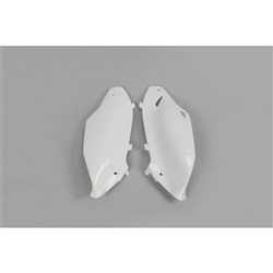UFO KAWASAKI SIDE PANELS KX250F 13-16/450F 12-15 WHT