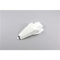 UFO KAWASAKI REAR FENDER KX85 14-26 KX112 22-26 WHT