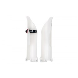 UFO KAWASAKI FORK SLIDER PROTECTORS W/QUICK STARTER KXF250 17-26 KXF450 16-26 NEUTRAL