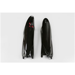 UFO YAMAHA FORK SLIDER PROECTORS W/QUICK STARTER YZ125/250 22-26 YZF250 10-23 YZF450 10-22 BLK