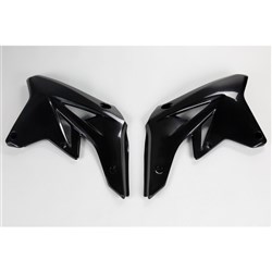 UFO SUZUKI RADIATOR SHROUDS RMZ250 07-09 BLK [ONC01] #