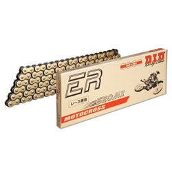 DID EXCLUSIVE RACING 520MX GLD/BLK 120RB (CTN10)
