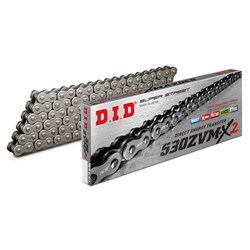 DID SUPER STREET X-RING 530ZVM-X2 122ZB (CTN10) (WAS 530ZVMX122ZB)