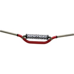 RENTHAL TWINWALL H/BAR REED/WINDHAM RED W/BAR PAD (998-01-RD-02-185)