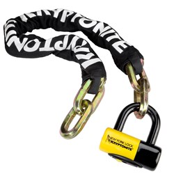 KRYPTONITE NEW YORK FAHGETTABOUDIT 1410 CHAIN W/15mm NY DISC LOCK 100cm 14mm