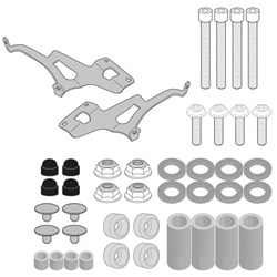 GIVI SPECIFIC WINDSCREEN FITTING KIT - ROYAL ENFIELD METEOR 650 23-25 (NEEDS SCREEN 9058A)