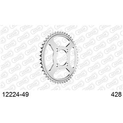 AFAM S49 428 YAMAHA TT-R 125 REAR SPROCKET #