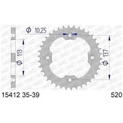 AFAM A38 520 SUZUKI LTR450  [ONC01] #
