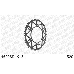 AFAM 51T SLK SLITE STEEL KAW