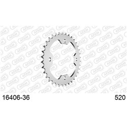 AFAM S36T 520 KAWASAKI KFX450  [ONC01] #