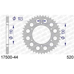AFAM A44 520 KAWASAKI NINJA 300  [ONC01] #