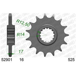 AFAM 16T 525 DUC PANIGALE V4  [ONC01] #