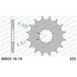 AFAM 18T 525 TRIUMPH  [ONC01] #